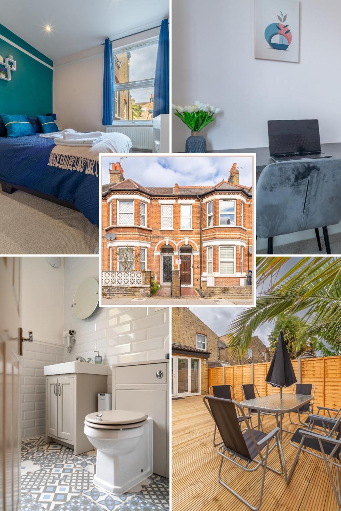 Beautiful 2 Bedroom With Private Garden In Wimbledon - Minutes From Central Лондон Экстерьер фото